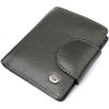 Вертикальный женский кошелек из натуральной кожи ST Leather 23070 зеленый