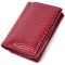 Стильный женский фактурный кошелек из натуральной кожи ST Leather 22731 красный