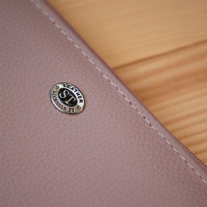 Жіночий шкіряний гаманець ST Leather 19384 фіолетовий
