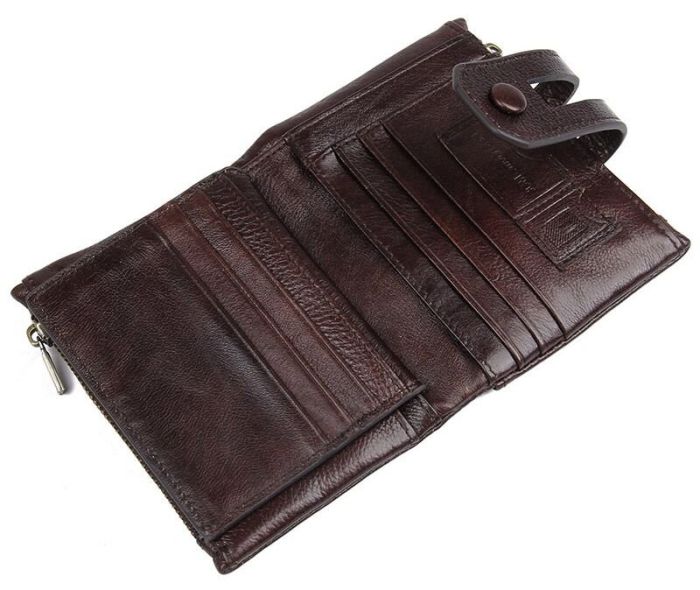 Гаманець 14602 шкіряний Vintage коричневий