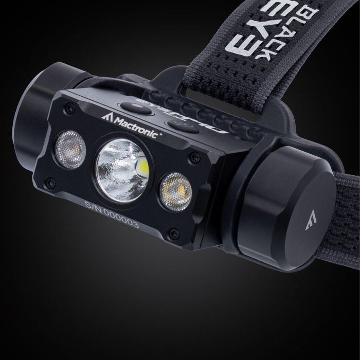 Ліхтар налобний Mactronic Black Eye H40 (4000 Lm) Cool White/Red LED Rechargeable Type-C (THL0061)
