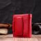 Яркий женский кошелек вертикального типа из натуральной кожи ST Leather 22453 красный