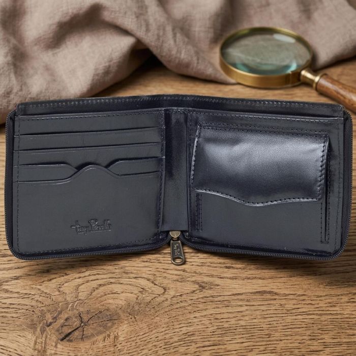 Чоловіче портмоне Tony Perotti Italico 3645 nero (90608) Чорне