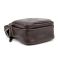 Мессенджер маленький кожаный черный шоколад TIDING BAG 333-1C