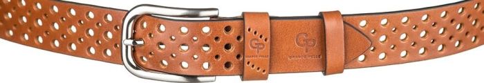 Ремінь чоловічий Grande Pelle 11052 під джинси коричневий