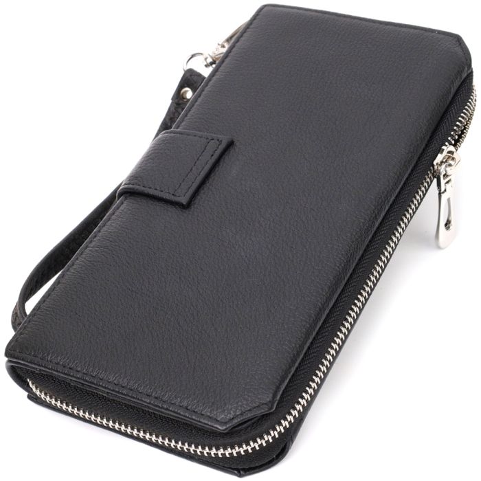 Кошелек-клатч унисекс из натуральной кожи ST Leather 19432 черный