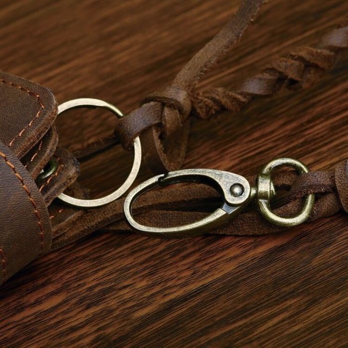 Чоловічий клатч 14383 з vintage шкіри Vintage коричневий