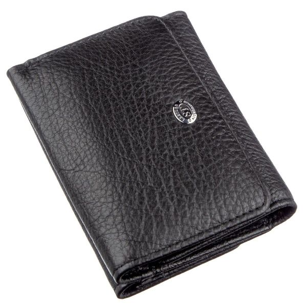 Кошелек для женщин из кожи ST Leather 18886 черный
