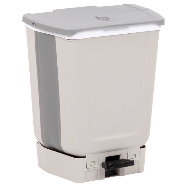 Корзина для сміття складана Bo-Camp Waste Bin Foldable 15L White/Grey (5329979)