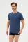 Футболка чоловіча з коротким рукавом 201 NEW 4-5XL Cornette синя