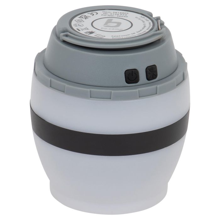 Ліхтар-знищувач комах Bo-Camp Atom WP Rechargable 200 Lumen Grey/Black (5818805)