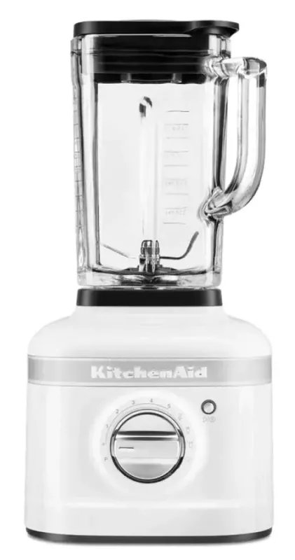 Блендер KitchenAid Artisan K400 1,4 л 5KSB4026EWH зі скляним стаканом білий