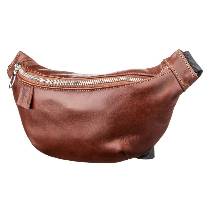 Поясная сумка Grande Pelle 11141 коричневая