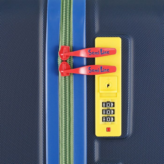 Валіза Semi Line 24" (M) Blue (T5847-2)