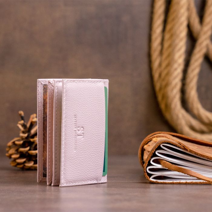 Візитниця-книга ST Leather 19216 лілова