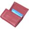 Кожаный женский кошелек в три сложения ST Leather 22489 бордовый