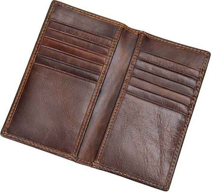 Кредитниця 14512 шкіряна Vintage коричнева