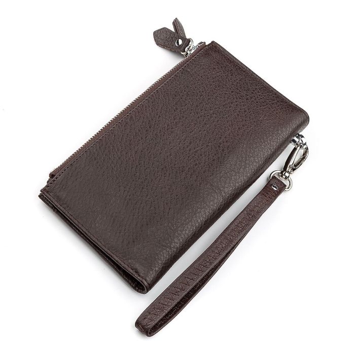 Гаманець ST Leather 18382 (ST420) з натуральної шкіри коричневий