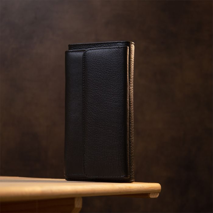 Добротний жіночий гаманець ST Leather 19375 чорний