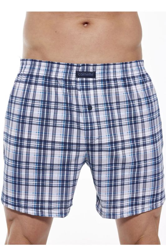 Боксерки чоловічі 278 Cornette 008-278 Comfort A24 3-5XL біло-сині
