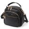 Стильна жіноча сумка Vintage 20688 чорна