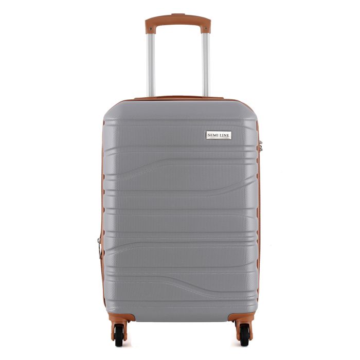 Валіза Semi Line 20" (S) Light Grey (T5715-1)