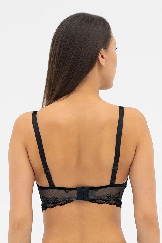 Жіночий топ VIOLETTA 016 07 02 Effetto Lingerie чорний
