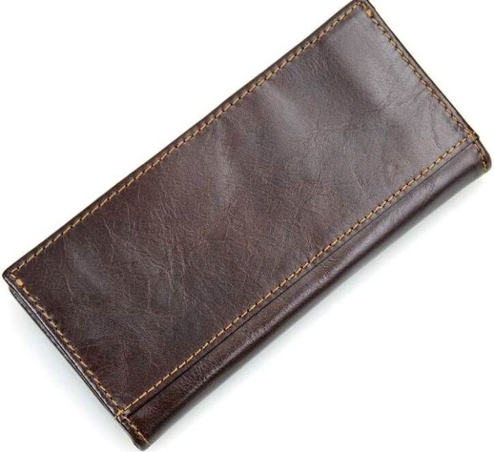 Гаманець 14536 з натуральної шкіри Vintage коричневий