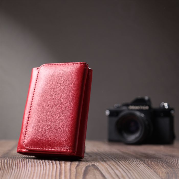 Жіночий гаманець горизонтального формату ST Leather 22721 червоний
