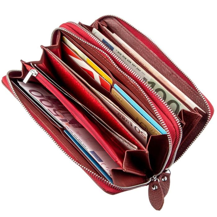Многофункциональный кошелек-клатч ST Leather 18868 красный