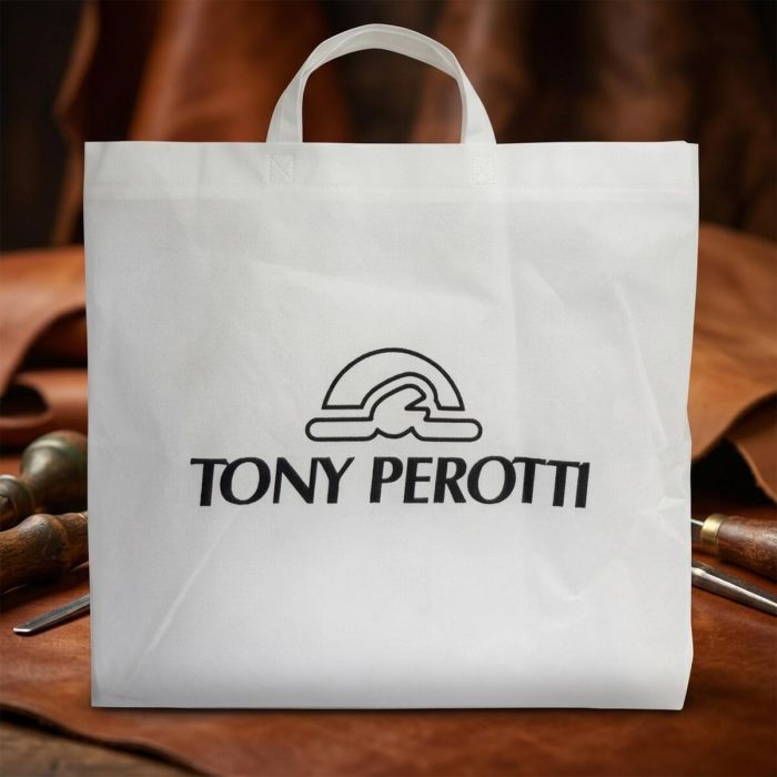 Чоловічий портфель з натуральної шкіри Tony Perotti Italico 9225G-38 (90415) Чорний