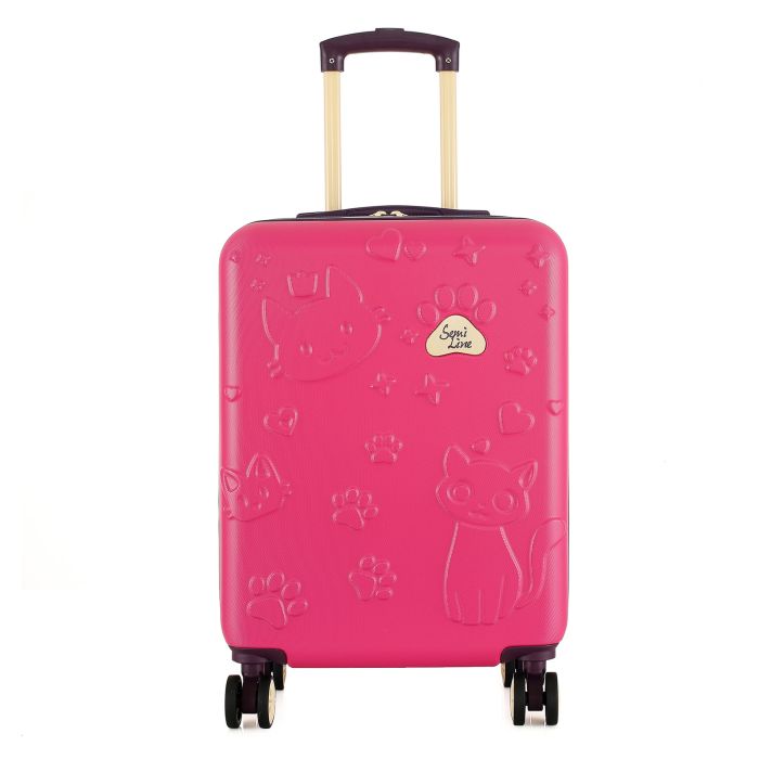 Валіза дитяча Semi Line 20" (S) Rose/Black (T5881-2)