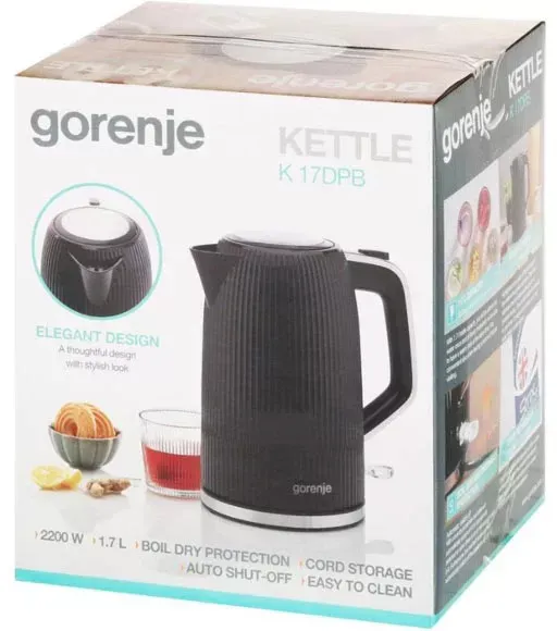 Електрочайник GORENJE K 17 DPB
