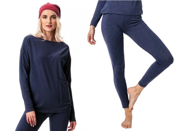 Жіночий костюм LHE 729 1+LHB 729 3 Key темно-синій