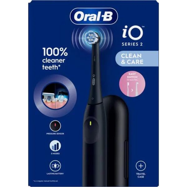 Зубная электр. щетка Oral-B iO Series 2 iOS2d.2DC9.K типа 3770+доп ручка