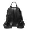 Шкіряний жіночий молодіжний рюкзак чорний на кожен день 94413 Tiding Bag