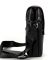 Чоловіча сумка шкіряна планшет 21х24х6, барсетка на одне плече Tiding Bag M1254A чорна
