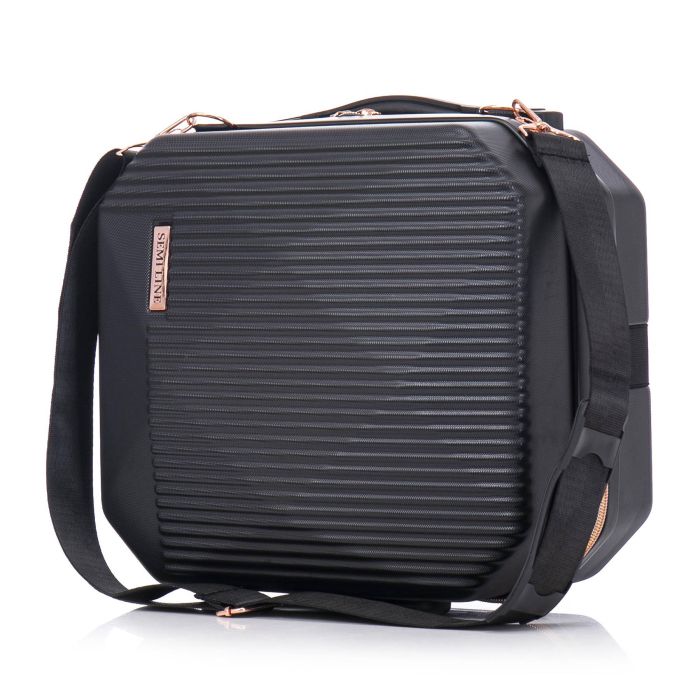 Бьюті-кейс Semi Line 12L Black (T5821-2)
