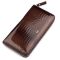 Кошелек женский ST Leather 18398 (S4001A) с ремнем на запястье коричневый
