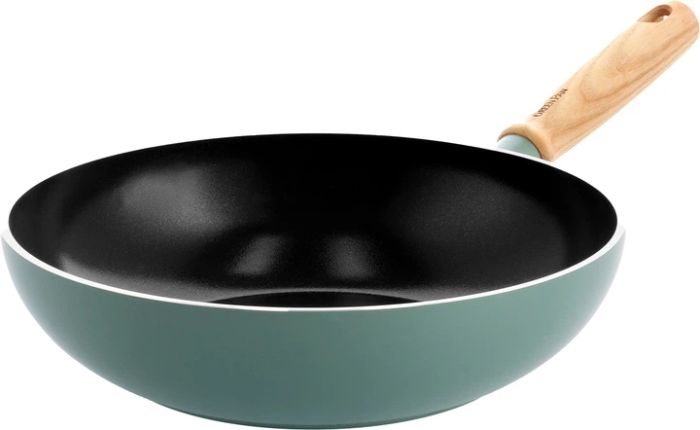 Сковорода GreenPan Mayflower 28 см 3,6 л с керамическим покрытием небесно-голубой (CC001683-001)