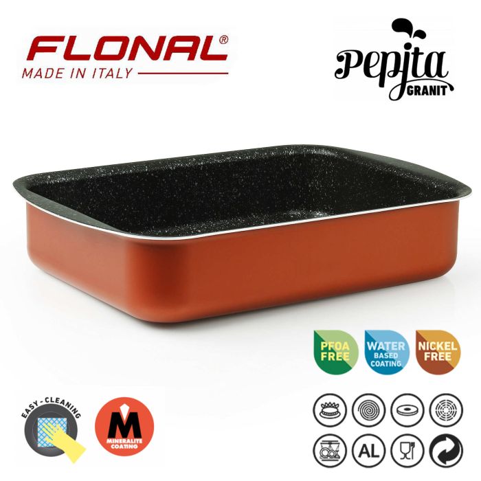 Форма для випічки Flonal Pepita Granit 35х25 см (PGFLS3550)_Discounted