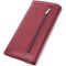 Кошелек для женщин из натуральной кожи с геометрическим клапаном ST Leather 22547 бордовый