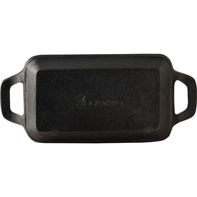 Чавунна мініформа з серверовочною дошкою MasterPro Foodies cook&share 17x10 см (BGMP-3807-EM)