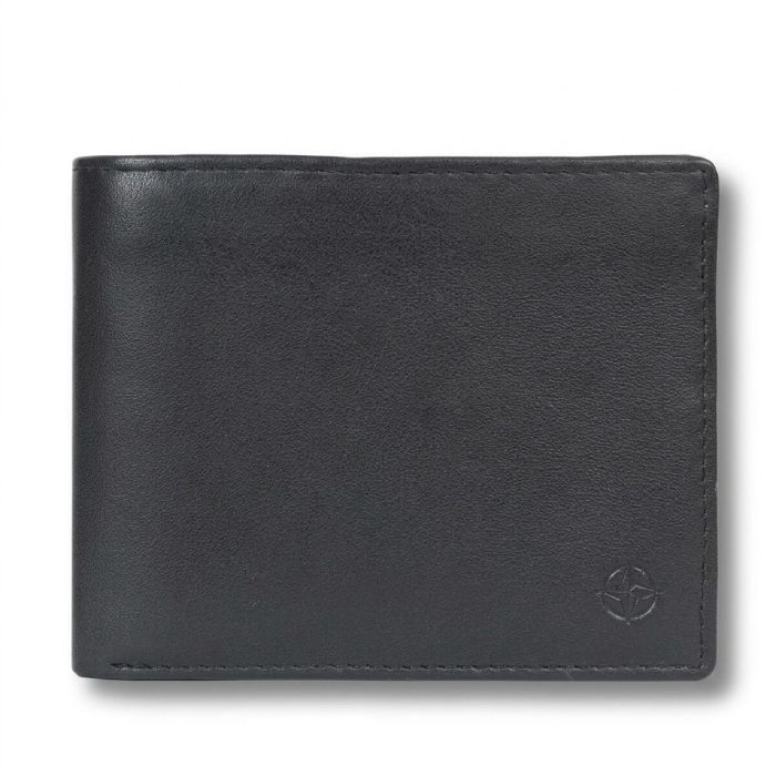 Чоловіче портмоне Tony Perotti натуральна шкіра Cortina 5053 nero (90125) Чорне