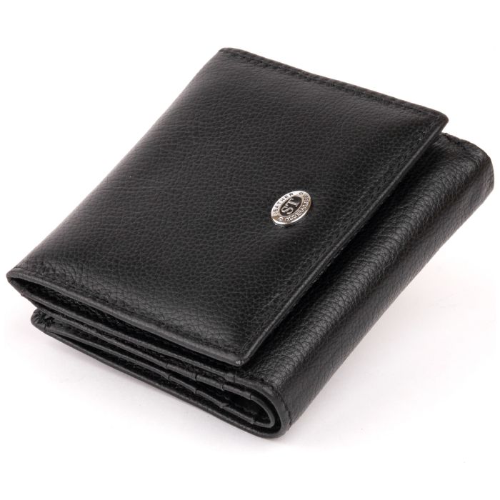 Компактный женский кошелек ST Leather 19256 черный
