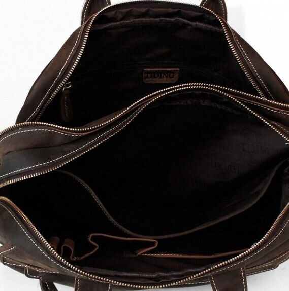 Сумка 14571 из винтажной кожи Vintage черная