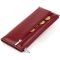 Горизонтальный тонкий кошелек из кожи женский ST Leather 19326 бордовый