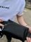 Поясна бананка унісекс Tiding Bag 14х25х8 для телефону та документів TD-54928 чорна