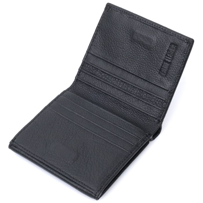 Красивый кошелек для женщин из натуральной кожи ST Leather 22709 черный