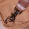 Вертикальная мужская сумка через плечо из плотного текстиля Vintage 22191 коричневый